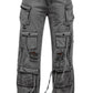 SEXY CARGO STYLE DENIM PANTS