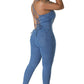 DENIM SEXY JUMPSUIT