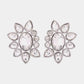 Geometrical Shape Glass Stone Dangle Earrings
